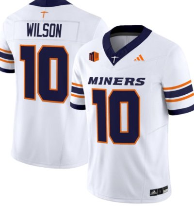 Jayden Wilson 10 Utep Miners Football Jersey 2016 Vapor Limited All Stitched