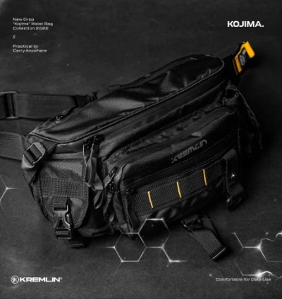 Kremlin Double Strap Waist Bag - Kojima